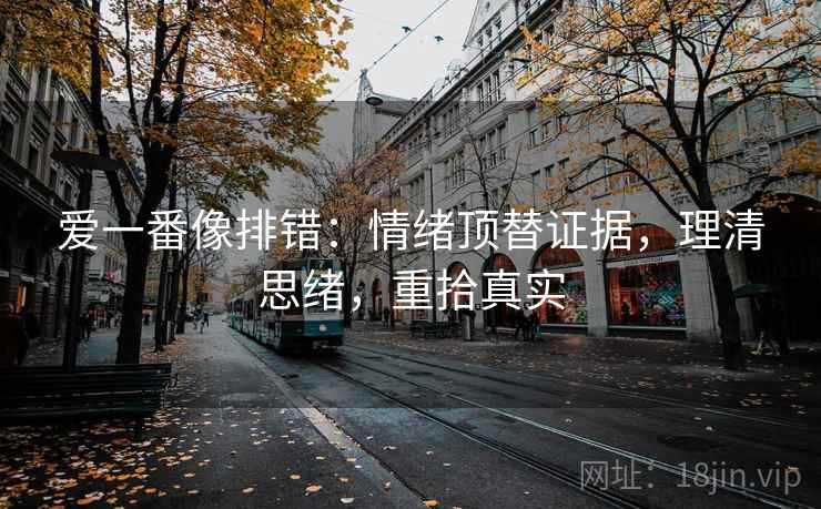 爱一番像排错：情绪顶替证据，理清思绪，重拾真实